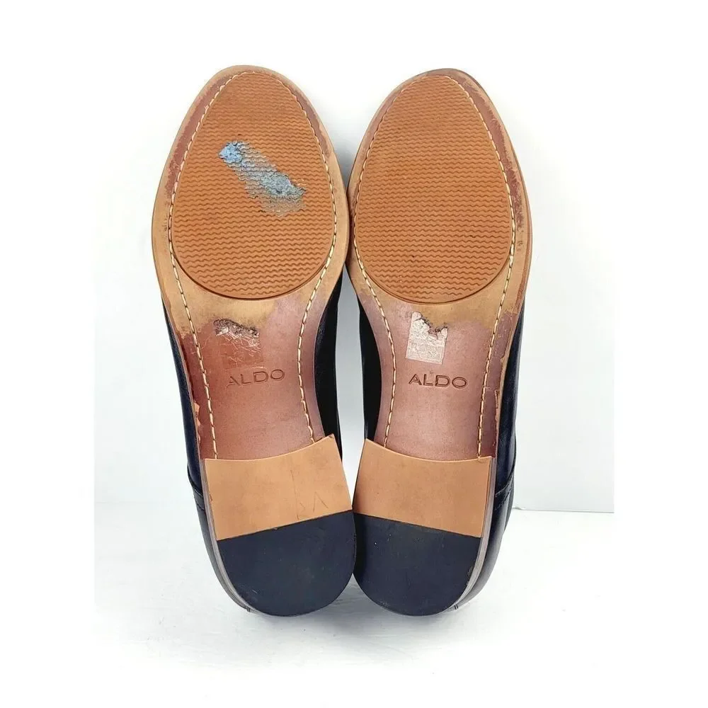 Aldo‎ Men's Soft Leather Lace-Up Dress shoe - Size 13